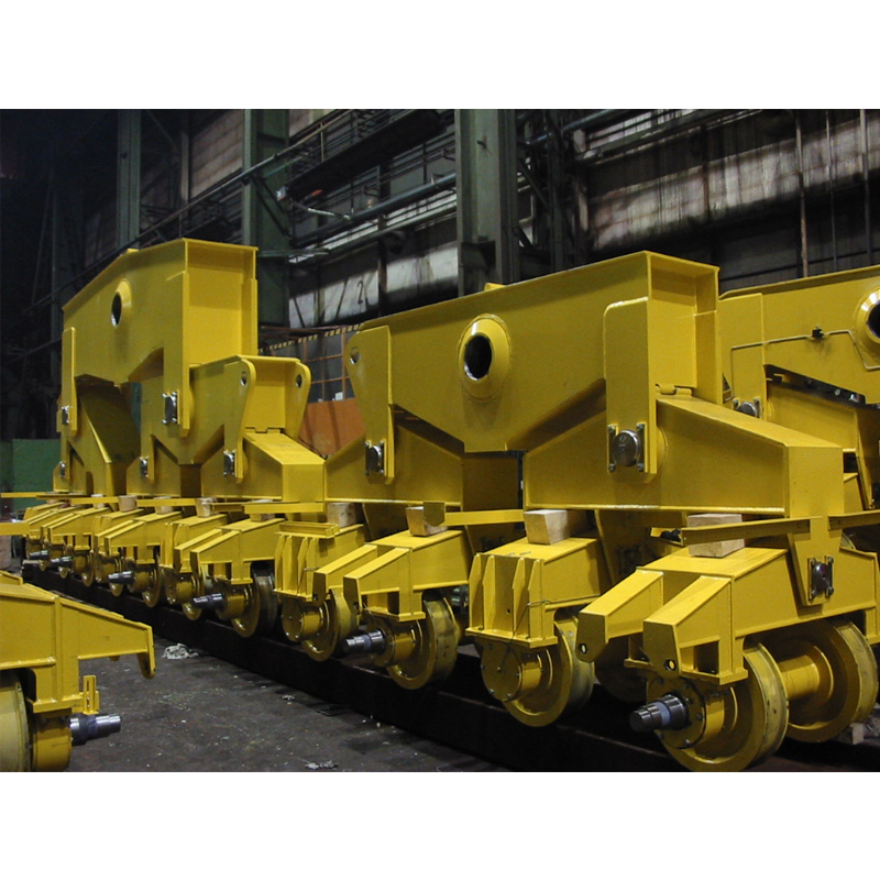 Schienenfahrwerke für Großgeräte